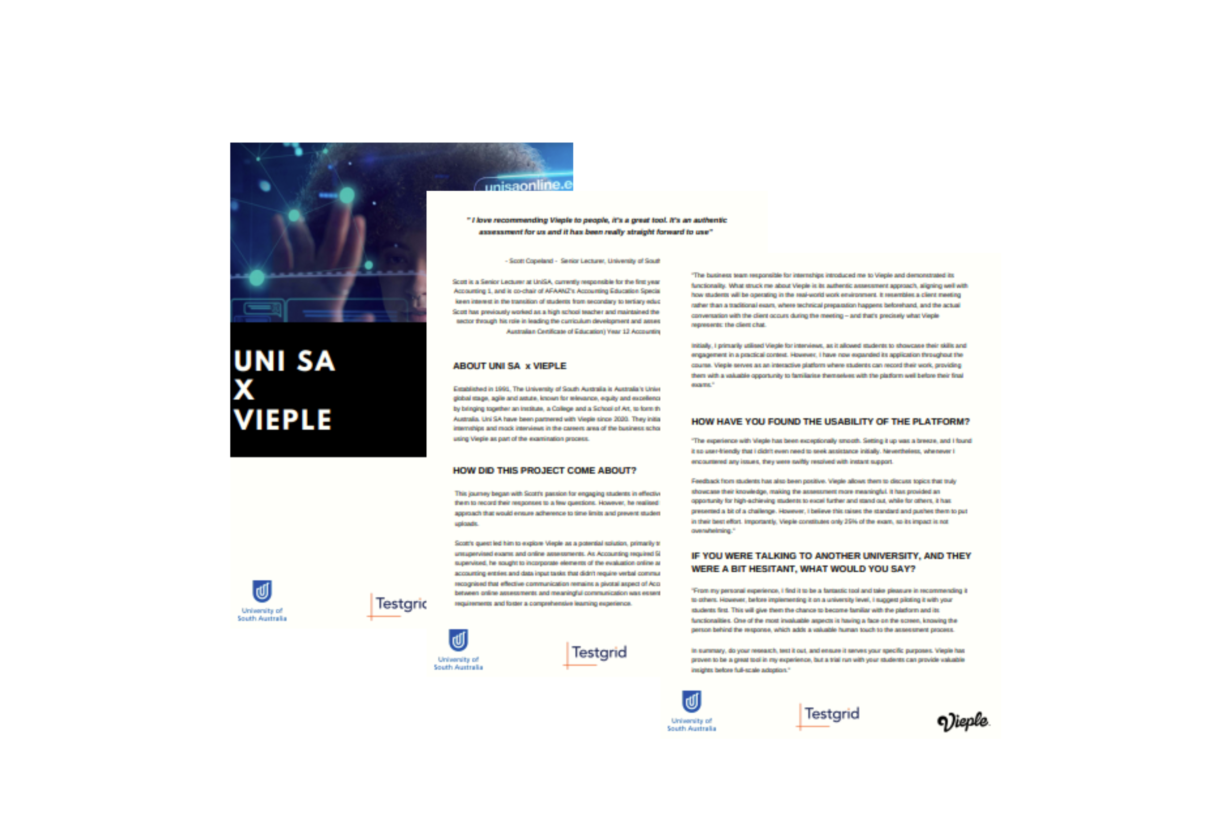 Insight Swatches (4) UniSA Client Profile