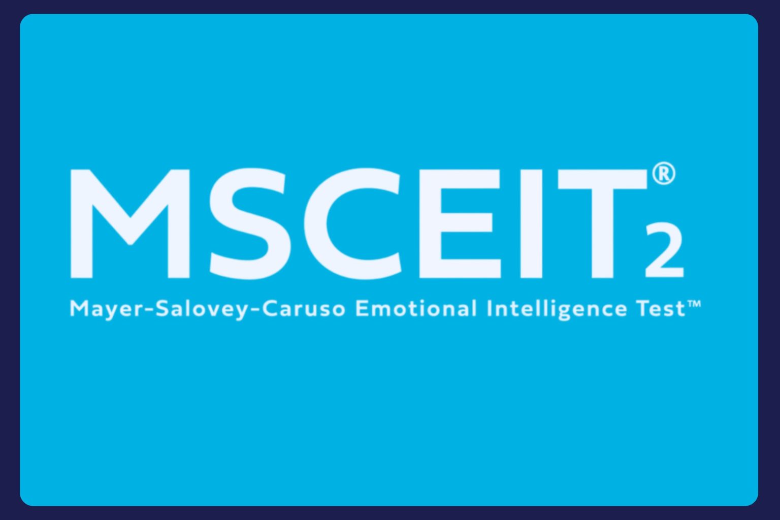 Msceit 2 Example MSCEIT2 - Testgrid | On demand digital assessments